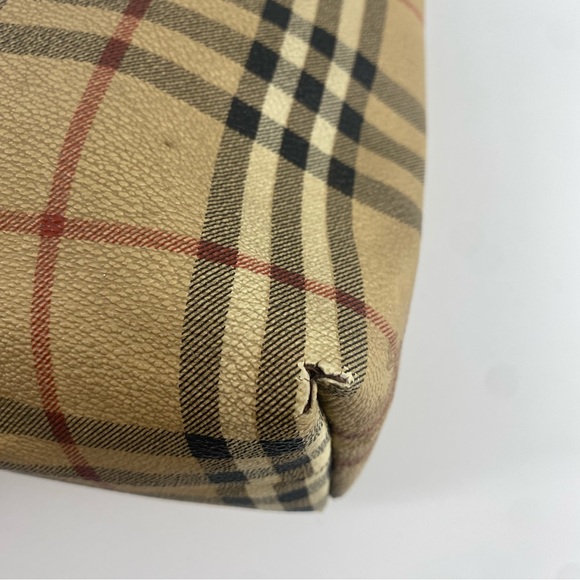 BURBERRY Nova Check Tote Bag Leather - Picture 5 of 13